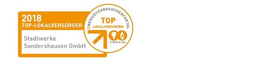 TOP-Lokalversorger Strom & Gas 2018 (Foto: Stadtwerke Sondershausen)