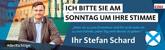 Wahlaufruf zur Stichwahl in Sondershausen von Stefan Schard (Foto: Stefan Schard)