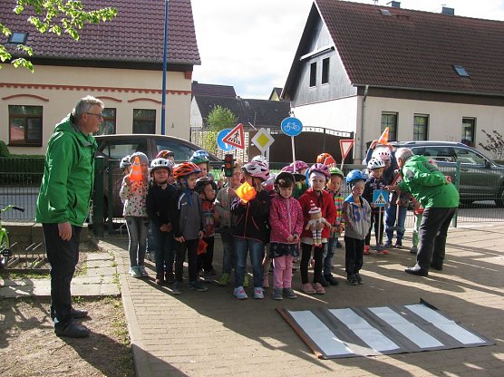 Verkehrssicherheitstag der Kita  Zwergenhaus Oberheldrungen (Foto: Bernd M&uuml;ller)