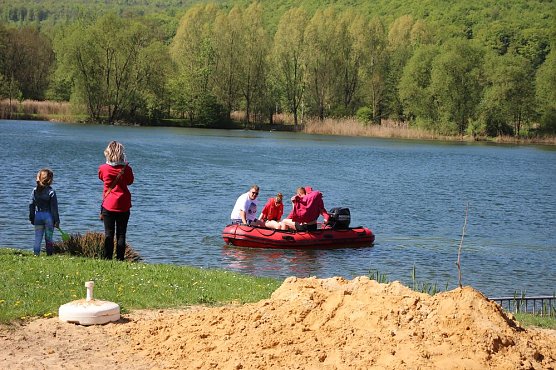 Saisonstart am Bebraer Teich (Foto: Karl-Heinz Herrmann)