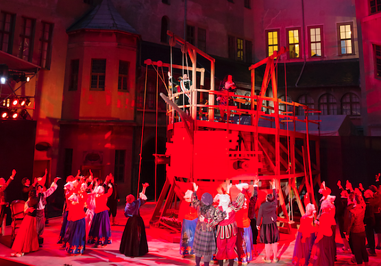 Zar und Zimmermann auf den Schlossfestspielen 2017 (Foto: Tilmann Graner)