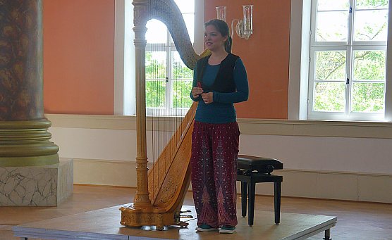 Harfenisten im Konzert (Foto: J&uuml;rgen Kieper)