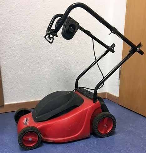 Woher kommt der Rasenm&auml;her? (Foto: Polizei)