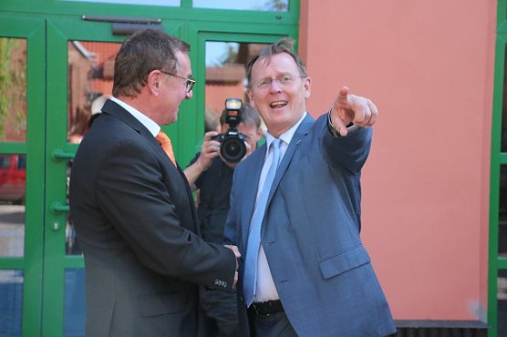 Ramelow will vermitteln (Foto: Karl-Heinz Herrmann) Ramelow will vermitteln (Foto: Karl-Heinz Herrmann)