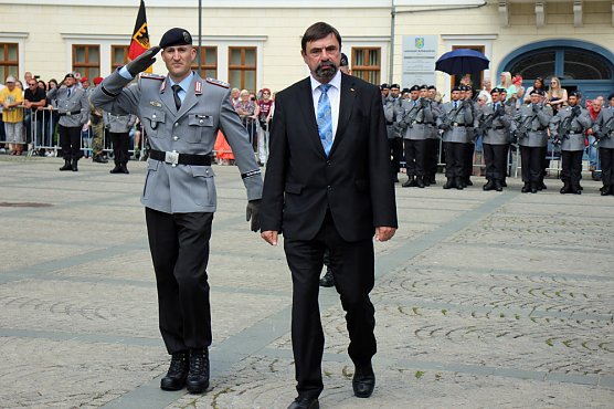 Wieder Soldatinnen und Soldaten vereidigt (Foto: Karl-Heinz Herrmann)