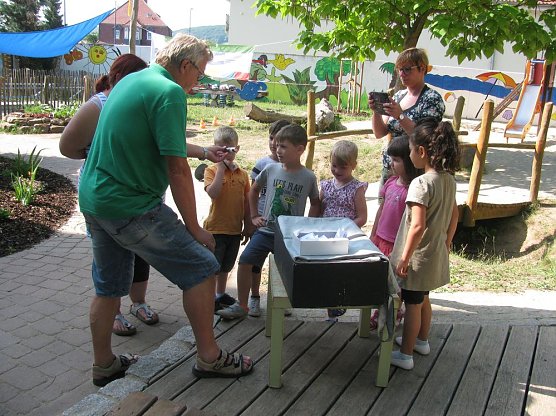 Verkehrssicherheitstag in der Kita Sonnenschein (Foto: Bernd M&uuml;ller)
