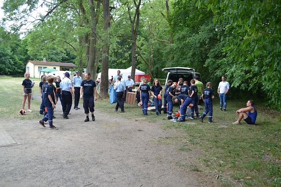 Stadtjugendfeuerwehrausscheid 2018 im Ferienpark Feuerkuppe (Foto: Ferienpark Feuerkuppe) Stadtjugendfeuerwehrausscheid 2018 im Ferienpark Feuerkuppe (Foto: Ferienpark Feuerkuppe)