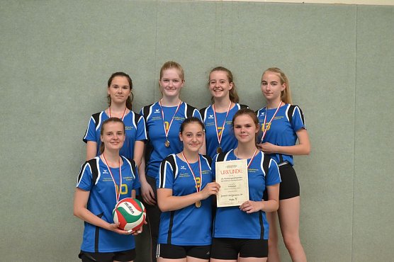 Kreisjugendspiele im Volleyball (Foto: Kyffhäuser-Kreissportjugend) Kreisjugendspiele im Volleyball (Foto: Kyffhäuser-Kreissportjugend)