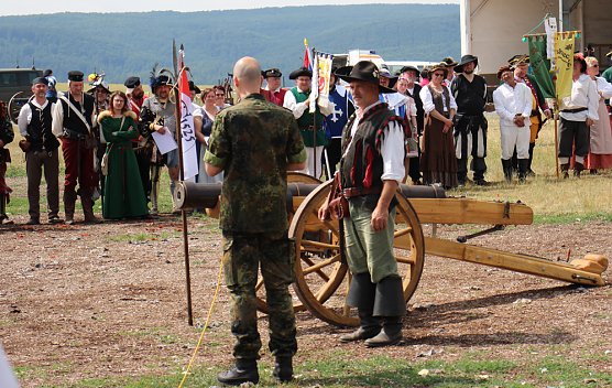 Kanoniere auf dem Dickkopf (Foto: Karl-Heinz Herrmann) Kanoniere auf dem Dickkopf (Foto: Karl-Heinz Herrmann)