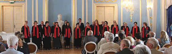 Das Jubil&auml;um beim Jubil&auml;um (Foto: Karl-Heinz Herrmann)