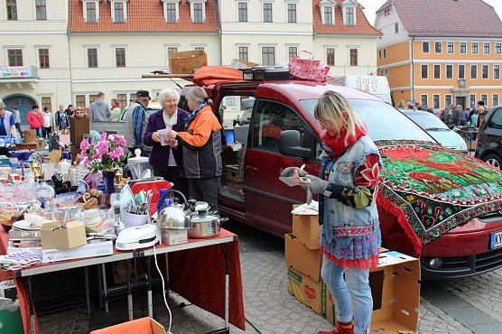 Tr&ouml;delmarkt am Samstag (Foto: Karl-Heinz Herrmann)