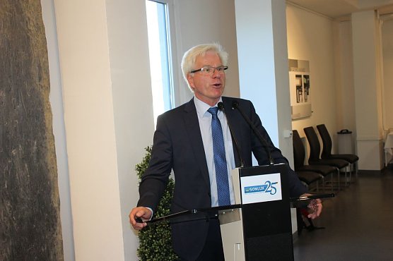 Ramelow bei Sonlux in Sondershausen (Foto: Karl-Heinz Herrmann)