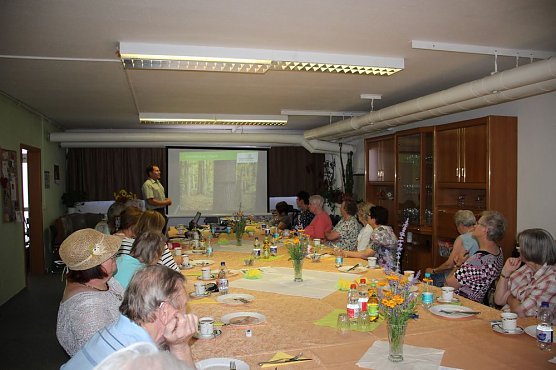 Revierf&ouml;rster zu Besuch (Foto: Karl-Heinz Herrmann)