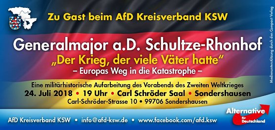 Der Krieg, der viele V&auml;ter hatte (Foto: Hartung)