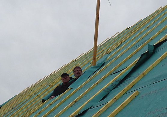 Richtfest Cruciskirche (Foto: Karl-Heinz Herrmann)