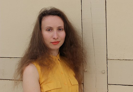 Kompositionsstipendiatin im KulturCaf&eacute; (Foto: Th&uuml;ringer Landesmusikakademie)