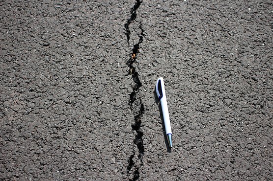 Sch&auml;den am Unstrut-Werra-Radweg (Foto: Karl-Heinz Herrmann)