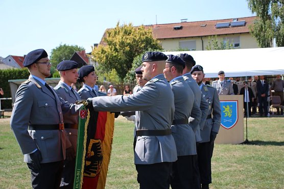 Wieder feierliche Vereidigung in Berka (Foto: Karl-Heinz Herrmann)