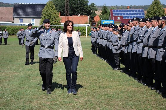 Wieder feierliche Vereidigung in Berka (Foto: Karl-Heinz Herrmann)