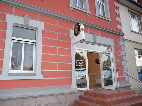 Pizza bei Sergio (Foto: Karl-Heinz Herrmann)