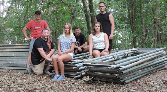 Wanderh&uuml;tte im Kyffh&auml;user erstrahlt im alten Glanze! (Foto: Peter Ke&szlig;ler)