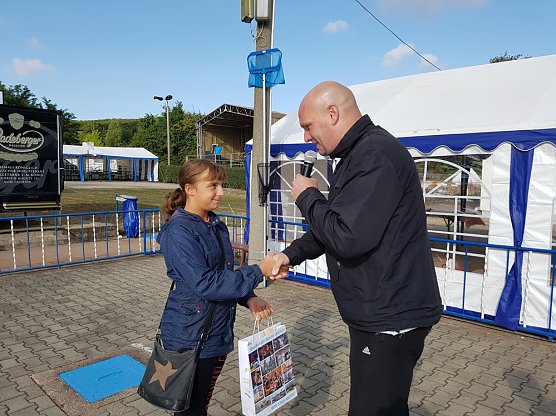15.000. Besucher(in) geehrt (Foto: privat)