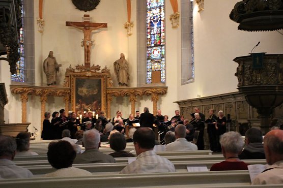 Chorkonzert in der Trinitatiskirche (Foto: Karl-Heinz Herrmann)