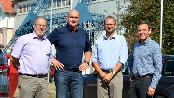 Kennenlernen bei der K-UTEC (Foto: Stadt Sondershausen)