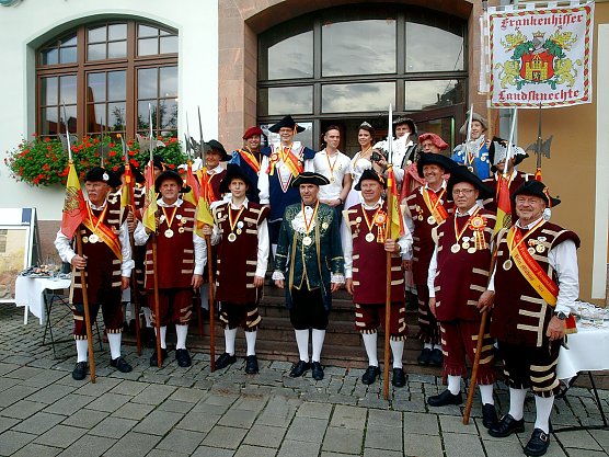 Umzug der Hausm&auml;nner (Foto: Stadtmarketing Bad Frankenhausen)