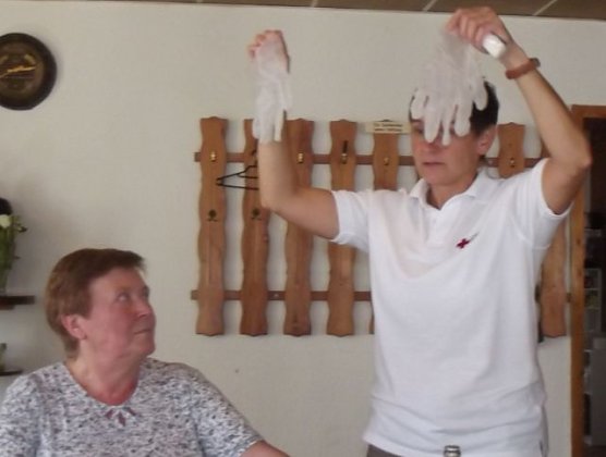 Erste Hilfe aufgefrischt im WB 4 (Foto: Thomas Leipold)