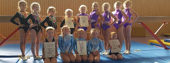 Herbstmeisterschaft im Mannschaftsturnen in Artern (Foto: SV Gl&uuml;ckauf Sondershausen)