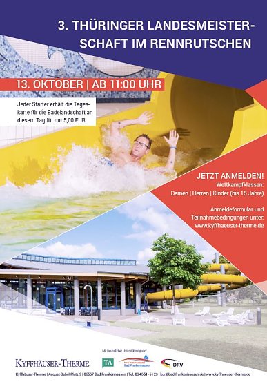 Wer rutscht in Th&uuml;ringen am Schnellsten? (Foto: Stadtmarketing Bad Frankenhausen)