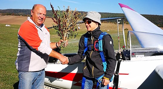 Traum vom Fliegen erf&uuml;llt (Foto: Katharina Wilhelm)