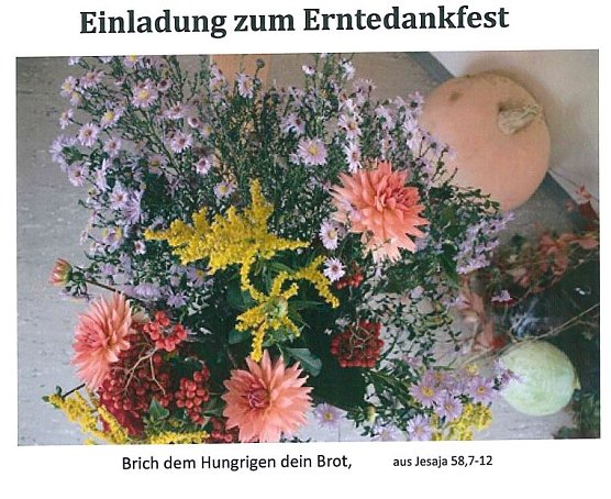 Einladung zum Erntedankfest (Foto: Diakonieverbund) Einladung zum Erntedankfest (Foto: Diakonieverbund)