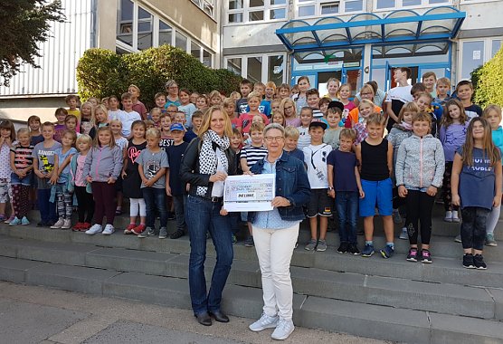 Sch&uuml;lerk&uuml;che ihrer Bestimmung &uuml;bergeben (Foto: M. Pohl)