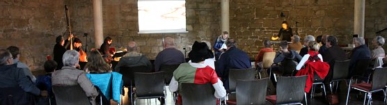 Simplicissimus in Sand gemalt (Foto: Karl-Heinz Herrmann)