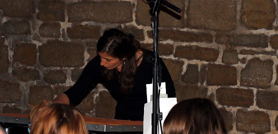 Simplicissimus in Sand gemalt (Foto: Karl-Heinz Herrmann)