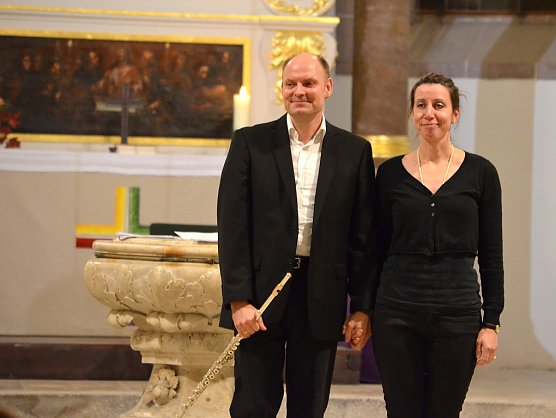 Freude auf beiden Seiten (Foto: Dr. Roland Härtel) Freude auf beiden Seiten (Foto: Dr. Roland Härtel)