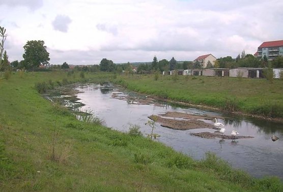 Neuordnung des Hochwasserschutzes an der Wipper (Foto: Karl-Heinz Herrmann)