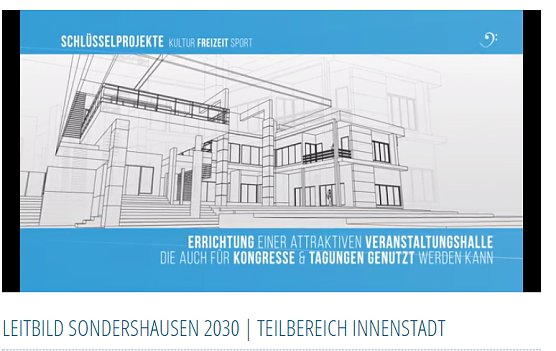 Neue Veranstaltungshalle für Sondershausen? (Foto: Stadt Sondershausen) Neue Veranstaltungshalle für Sondershausen? (Foto: Stadt Sondershausen)