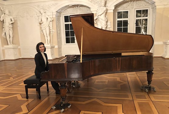 Klavierspiel in höchster Vollendung (Foto: Dr. Klaus Buchmann) Klavierspiel in höchster Vollendung (Foto: Dr. Klaus Buchmann)