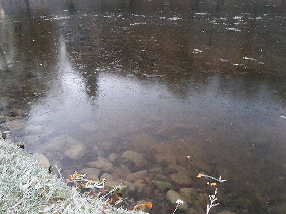 Der Winter zeigte sich (Foto: Karl-Heinz Herrmann)