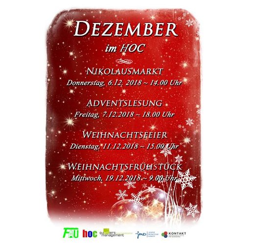 Vorweihnachtszeit im HOC (Foto: HOC)