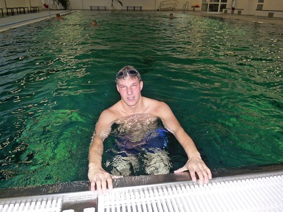 Abschluss 24-h-Schwimmen (Foto: Karl-Heinz Herrmann)