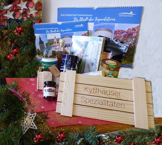 Weihnachtsgeschenk aus der Region (Foto: Stadtmarketing Bad Frankenhausen) Weihnachtsgeschenk aus der Region (Foto: Stadtmarketing Bad Frankenhausen)