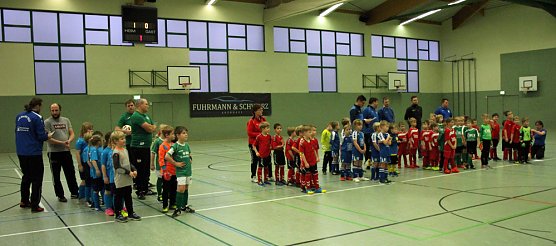 G-Junioren im Hallencup 2019 (Foto: Karl-Heinz Herrmann)