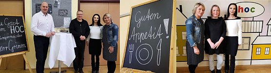 B&uuml;rgermeister zu Gast im HOC (Foto: Susanne Stadermann & Katrin Sieber)