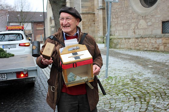 Die erste Glocke f&uuml;r Trinitatiskirche in der Stadt (Foto: Karl-Heinz Herrmann)