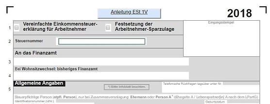 Formular Ausriss (Foto: privat)