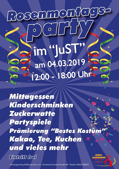 Rosenmontagsparty im JuST (Foto: JuST)